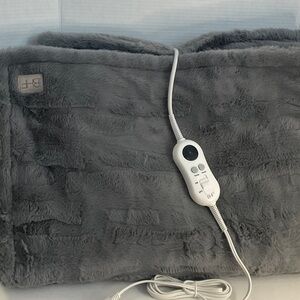 Gray Heated Blanket